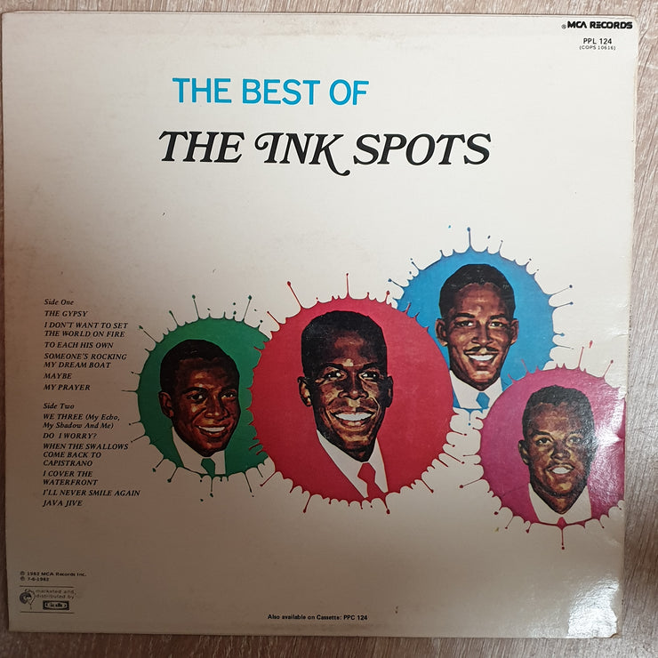 The Ink Spots ‎– The Best Of The Ink Spots  - Vinyl  Record - Very-Good+ Quality (VG+) - C-Plan Audio