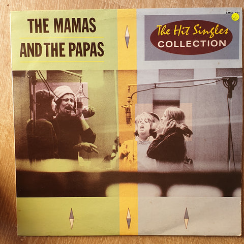 The Mamas And The Papas ‎– The Hit Singles Collection - Vinyl  Record - Very-Good+ Quality (VG+) - C-Plan Audio
