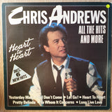 Chris Andrews - Heart to Heart - All the Hits and More - Vinyl LP Record - Opened  - Very-Good- Quality (VG-) - C-Plan Audio
