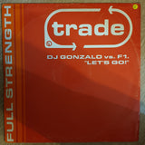 DJ Gonzalo Vs. F1. ‎– Let's Go! - Vinyl Record - Opened  - Very-Good- Quality (VG-) - C-Plan Audio