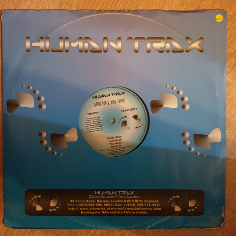 Simon Eve & Alex James ‎– Luna Rock / Check It  -  Vinyl Record - Very-Good+ Quality (VG+) - C-Plan Audio