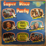 Super Disco Party - Original Artists- Various Artists  ‎– Vinyl LP Record - Opened  - Good+ Quality (G+) - C-Plan Audio