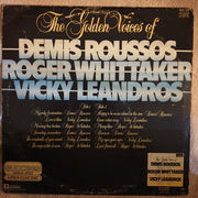 Demis Roussos, Roger Whittaker, Vicky Leandros ‎– The Golden Voices Of, Vol. 2  ‎– Vinyl LP Record - Opened  - Good+ Quality (G+) - C-Plan Audio