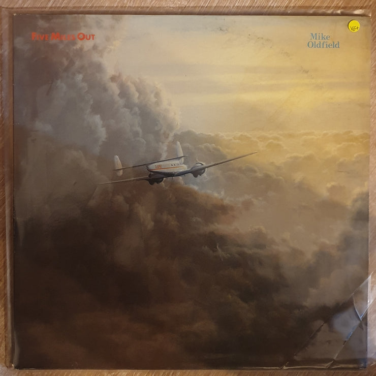 Mike Oldfield ‎– Five Miles Out -  Vinyl Record - Very-Good+ Quality (VG+) - C-Plan Audio