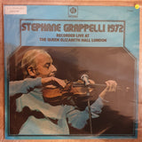 Stéphane Grappelli ‎– Stéphane Grappelli 1972 (Recorded Live At The Queen Elizabeth Hall London) -  Vinyl Record - Very-Good+ Quality (VG+) - C-Plan Audio