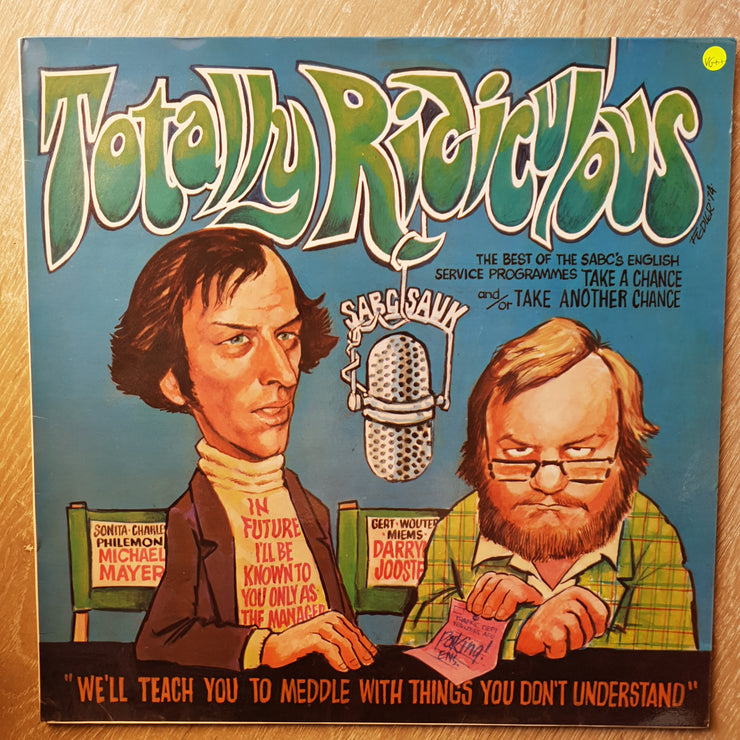 Totally Ricdiculous - The Best Of SABC's English Service Programs - Take a Chance -  Vinyl Record - Very-Good+ Quality (VG+) - C-Plan Audio