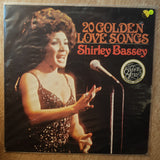 Shirley Bassey ‎– 20 Golden Love Songs -  Vinyl Record - Very-Good+ Quality (VG+) - C-Plan Audio