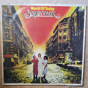 Supermax ‎– World Of Today -  Vinyl LP Record - Very-Good+ Quality (VG+) - C-Plan Audio