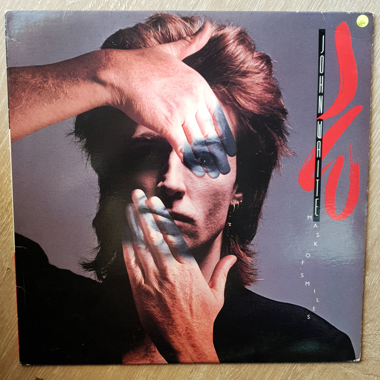 John Waite ‎– Mask Of Smiles -  Vinyl LP Record - Very-Good+ Quality (VG+) - C-Plan Audio