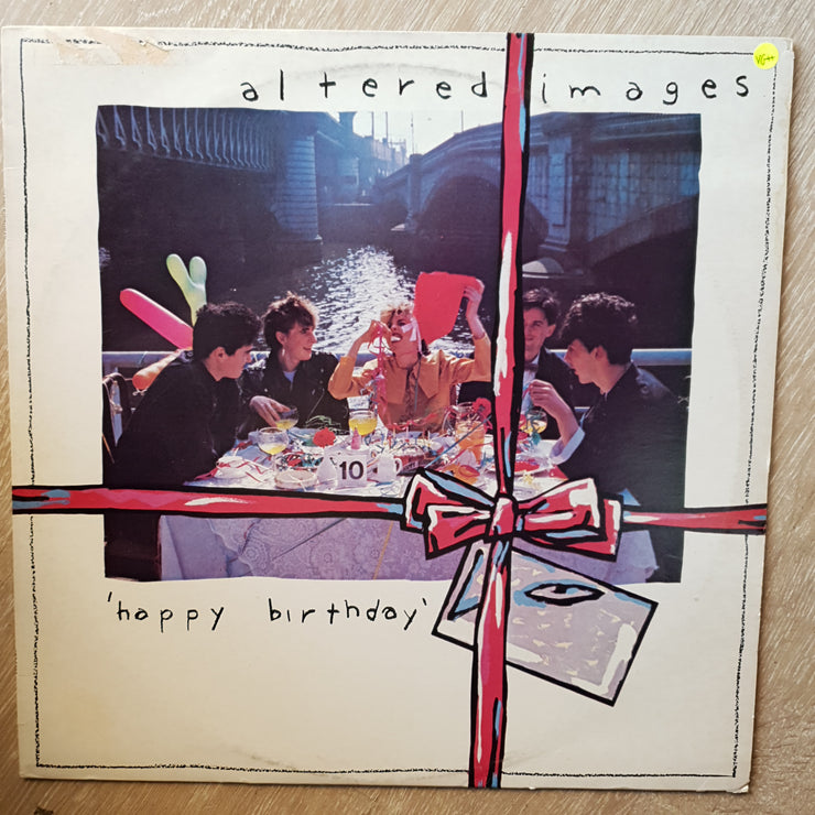 Altered Images ‎– Happy Birthday -  Vinyl LP Record - Very-Good+ Quality (VG+) - C-Plan Audio