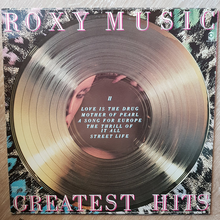 Roxy Music - Greatest Hits -  Vinyl LP Record - Very-Good+ Quality (VG+) - C-Plan Audio