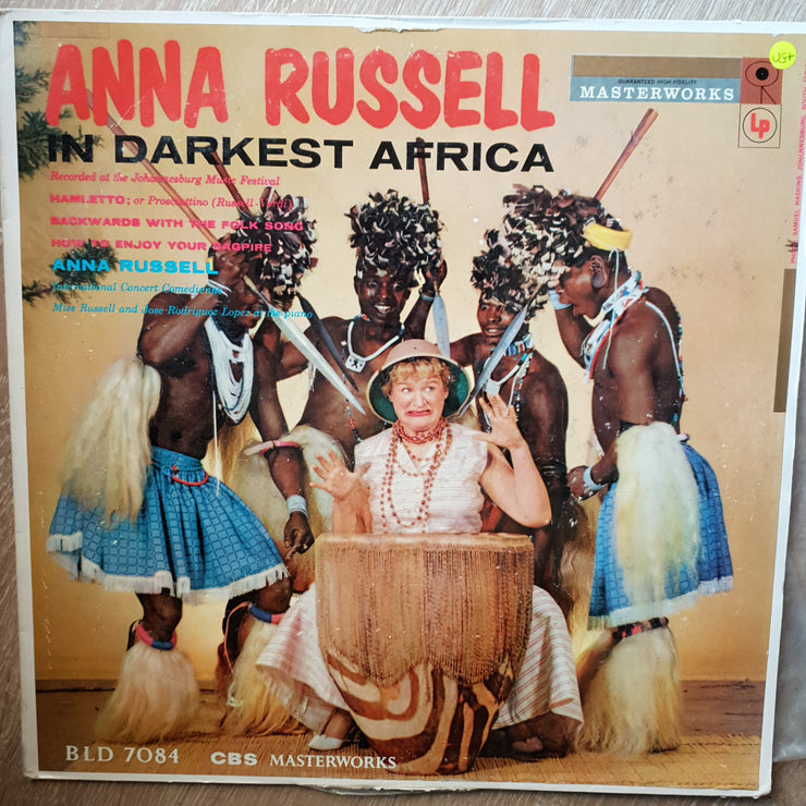 Anna Russell ‎– In Darkest Africa -  Vinyl LP Record - Very-Good+ Quality (VG+) - C-Plan Audio