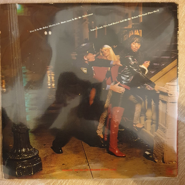 Rick James ‎– Street Songs – Vinyl LP Record - Very-Good+ Quality (VG+) - C-Plan Audio