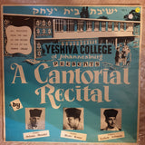 Yeshiva College Of South Africa - A Cantorial Recital - Shlomo Mandel, Moshe Kraus, Leibel Schvartz-  Vinyl LP Record - Very-Good+ Quality (VG+) - C-Plan Audio