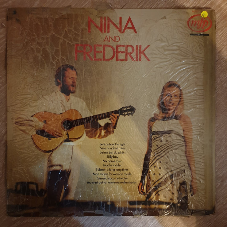 Nina and Frederik -  Vinyl LP Record - Opened  - Good Quality (G) - C-Plan Audio