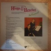 Hinge & Bracket ‎– In Concert - Vinyl LP Record - Very-Good+ Quality (VG+) - C-Plan Audio