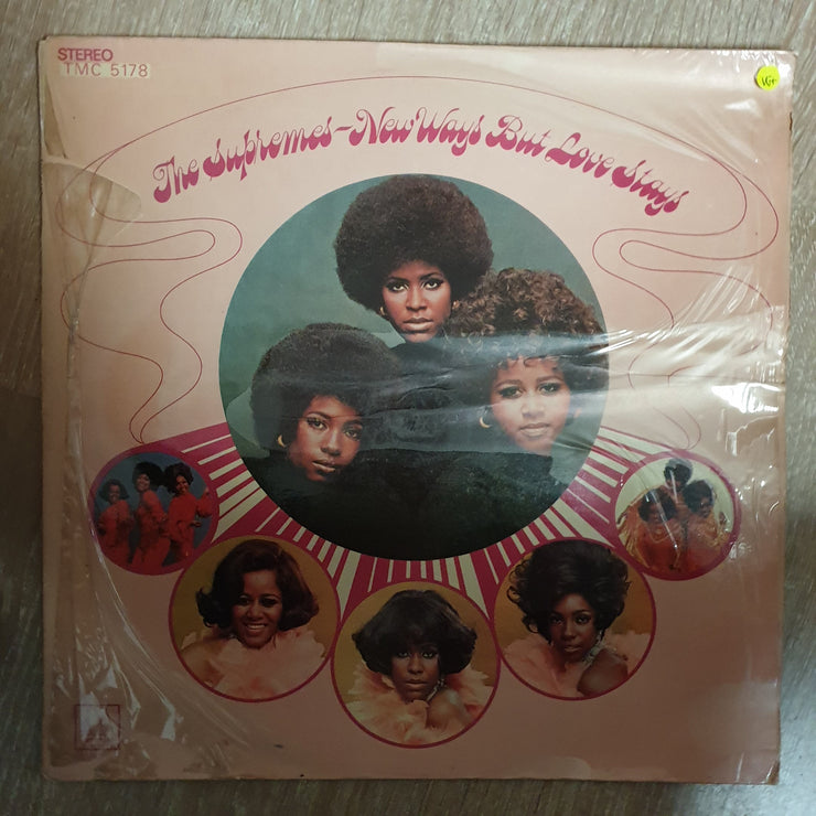 The Supremes ‎– New Ways But Love Stays - Vinyl LP Record - Opened  - Very-Good+ Quality (VG+) - C-Plan Audio