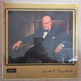 The Voice of Winston Churchill Collectors LP - Vinyl LP - Opened  - Very-Good+Quality (VG+) - C-Plan Audio