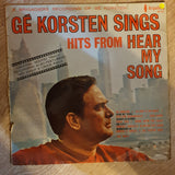 Ge Korsten Sings Hits From Hear My Song  -  Vinyl LP Record - Opened  - Good Quality (G) - C-Plan Audio