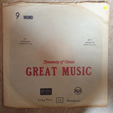 Treasury of Great Music Vol 9 -  Vinyl LP - Opened  - Very-Good+ Quality (VG+) - C-Plan Audio