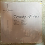 Candlelight & Wine - Mood Music For Relaxation - Vol 1 -  Vinyl LP - Opened  - Very-Good+ Quality (VG+) - C-Plan Audio