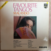 Malando And His Tango Orchestra ‎– Favourite Tangos  -  Vinyl LP - Opened  - Very-Good+ Quality (VG+) - C-Plan Audio