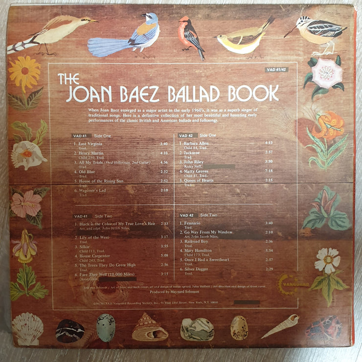 Joan Baez ‎– The Joan Baez Ballad Book  -  Vinyl LP - Opened  - Very-Good+ Quality (VG+) - C-Plan Audio
