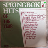 Springbok Hits Of The Year Vol 6 -  Vinyl LP Record - Very-Good+ Quality (VG+) - C-Plan Audio