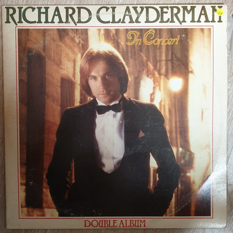 Richard Clayderman  - In Concert - Double Vinyl LP Record - Opened  - Very-Good+ Quality (VG+) - C-Plan Audio