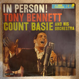 Tony Bennett With Count Basie And His Orchestra* ‎– In Person! -  Vinyl LP Record - Very-Good+ Quality (VG+) - C-Plan Audio