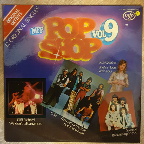 Pop Shop - Vol 9 -  Vinyl LP Record - Opened  - Very-Good Quality (VG) - C-Plan Audio