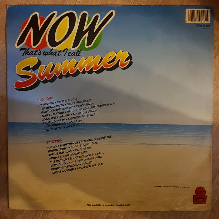 Now That's What I Call Summer -  Original Artists - Vinyl LP Record - Very-Good+ Quality (VG+) - C-Plan Audio