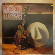 Bill Monroe ‎– Master Of Bluegrass -  Vinyl LP Record - Very-Good+ Quality (VG+) - C-Plan Audio