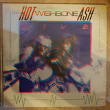 Wishbone Ash ‎– Hot Ash Live - Vinyl LP Record - Opened  - Very-Good Quality (VG) - C-Plan Audio