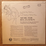 The Melachrino Strings And Orchestra ‎– Moods In Music: Music For Relaxation -  Vinyl LP Record - Very-Good+ Quality (VG+) - C-Plan Audio