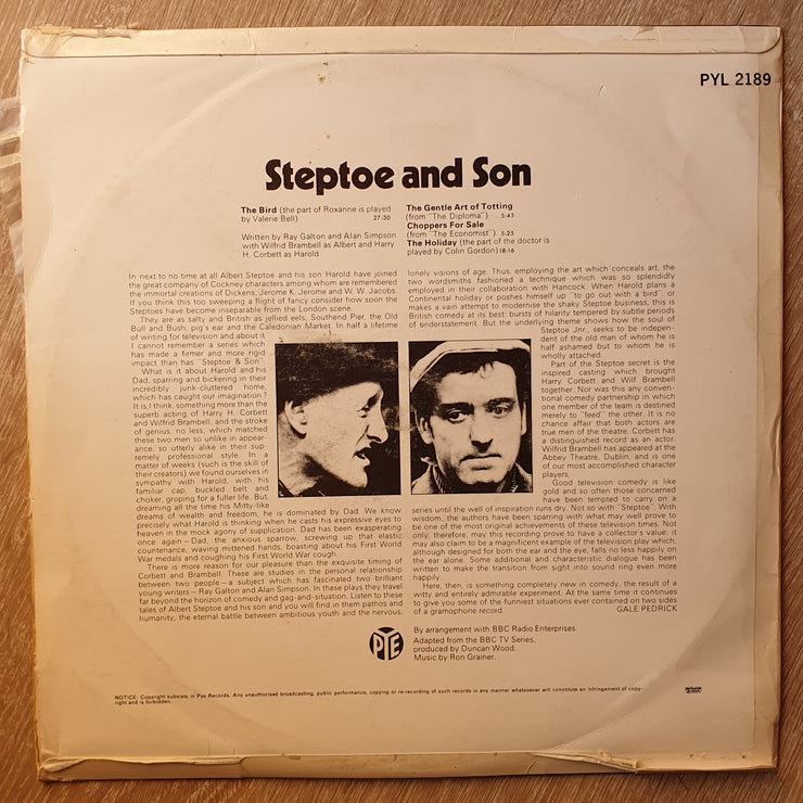 Steptoe And Son - Vinyl LP - Opened  - Very-Good+ Quality (VG+) - C-Plan Audio