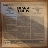 Bing Crosby & Louis Armstrong ‎ - Bing & Louis - Vinyl Record - Opened  - Very-Good+ Quality (VG+) - C-Plan Audio