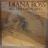 Diana Ross - All The Great Hits - Vinyl LP Record - Opened  - Very-Good Quality (VG) - C-Plan Audio