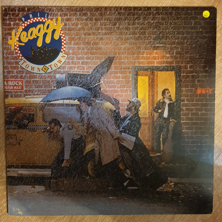Phil Keaggy ‎– Town To Town - Vinyl LP Record - Opened  - Very-Good Quality (VG) - C-Plan Audio