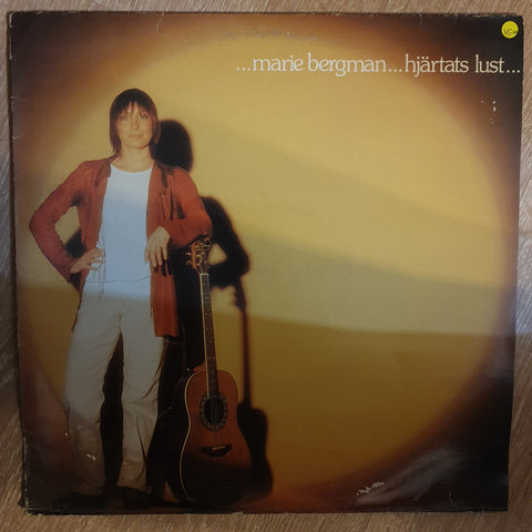 Marie Bergman ‎– Hjärtats Lust -  Vinyl LP Record - Opened  - Very-Good+ Quality (VG+) - C-Plan Audio