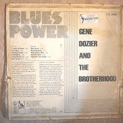 Gene Dozier And The Brotherhood ‎– Blues Power  - Vinyl LP Record - Opened  - Good+ Quality (G+) - C-Plan Audio