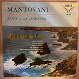 Mantovani, Rawicz And Landauer ‎– Music From The Films - Vinyl LP Record - Very-Good+ Quality (VG+) - C-Plan Audio