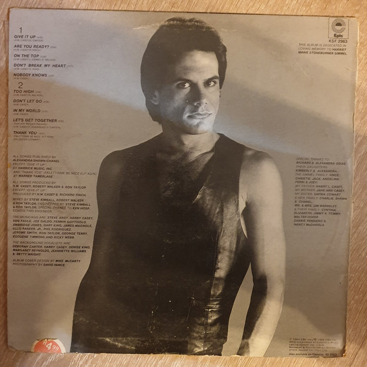 KC - KC TEN (KC and the Sunshine Band 10th album) - Vinyl LP Record - Opened  - Very-Good+ Quality (VG+) - C-Plan Audio