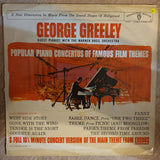 George Greeley ‎– Popular Piano Concertos Of Famous Film Themes - Vinyl Record - Opened  - Very-Good Quality (VG) - C-Plan Audio
