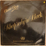 Classic Rock - Rhapsody in Black -  Vinyl LP Record - Opened  - Very-Good Quality (VG) - C-Plan Audio