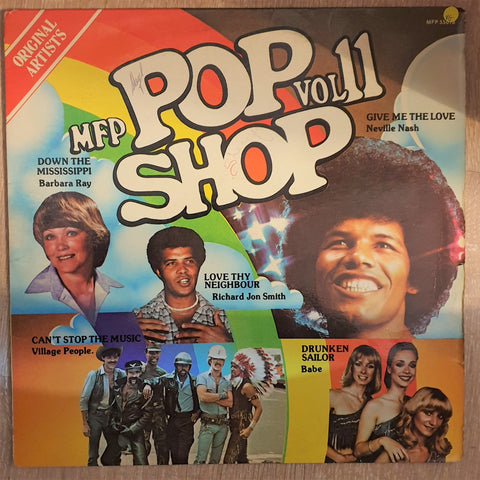 Pop Shop Vol 11 - Original Artists - Vinyl LP Record - Opened  - Very-Good Quality (VG) - C-Plan Audio
