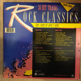 Rock Classics - 34 Original Hits - Double Vinyl Record - Opened  - Very-Good Quality (VG) - C-Plan Audio