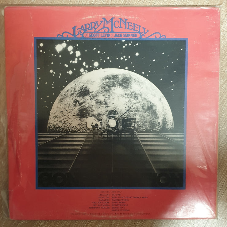 Larry McNeely With Geoff Levin And Jack Skinner ‎– Confederation - Vinyl LP  Record - Opened  - Very-Good+ Quality (VG+) - C-Plan Audio