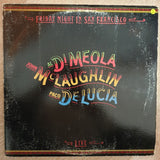 Al Di Meola / John McLaughlin / Paco De Lucia ‎– Friday Night In San Francisco - Vinyl LP Record - Very-Good+ Quality (VG+) - C-Plan Audio