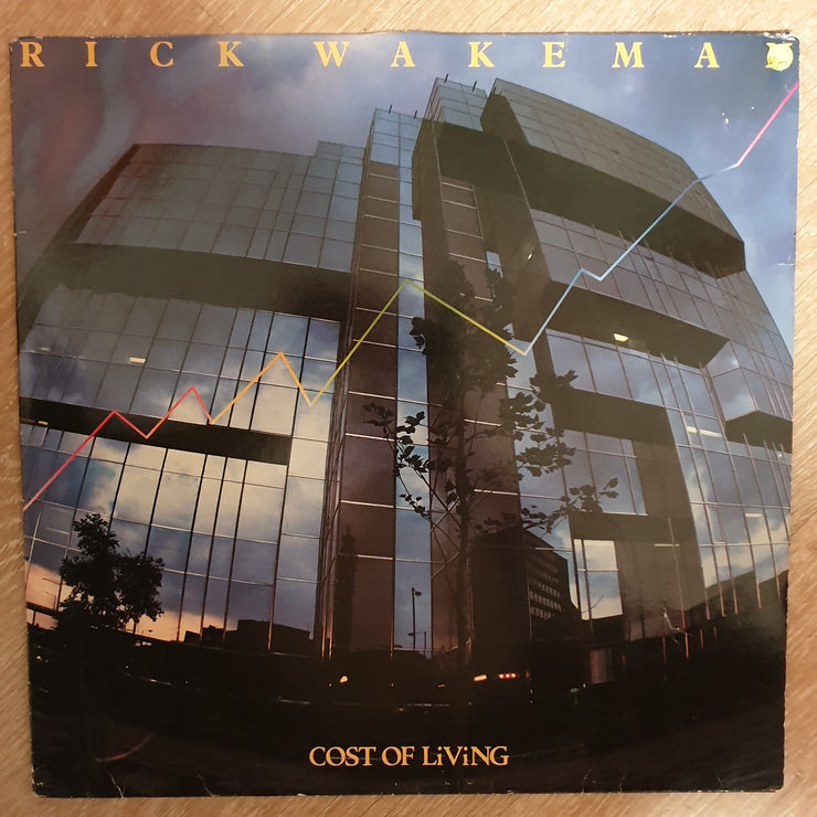 Rick Wakeman ‎– Cost Of Living ‎–- Vinyl LP Record - Very-Good+ Quality (VG+) - C-Plan Audio